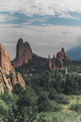 Naklejka premium Garden of the Gods Colorado Springs