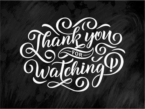 Thanks For Watching Images Browse 3 814 Stock Photos Vectors And Video Adobe Stock