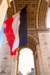The Arc de Triomphe - obrazy, fototapety, plakaty