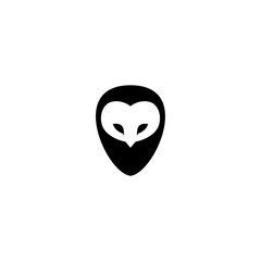 owl logo wisdom wise vector