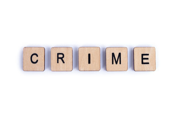 The word CRIME