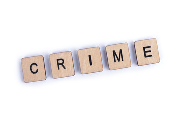The word CRIME