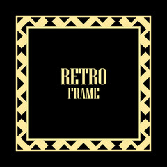 Art Deco Frame