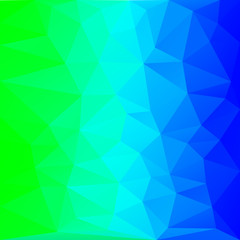Fototapeta na wymiar azure polygon vector background