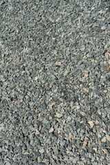 Building rubble photographed close-up. Place for your text.