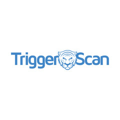 Tiger Scan logo vector element. animal logo template