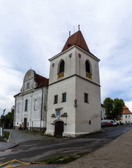 Fototapeta na wymiar Mlada Vozice is small town in South Bohemian region. Czech Republic.