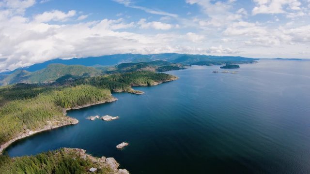 Nelson Island British Columbia Canada BC Coastline