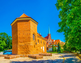 Church of Saint Marcin at Wroclaw, poland