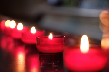 Candles in a Church