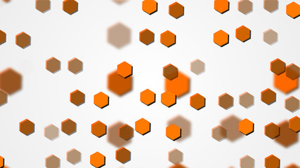 Abstract hexagonal background 