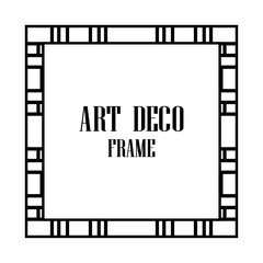 Obraz premium Art deco frame