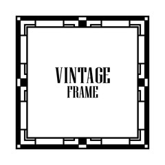 Art deco frame