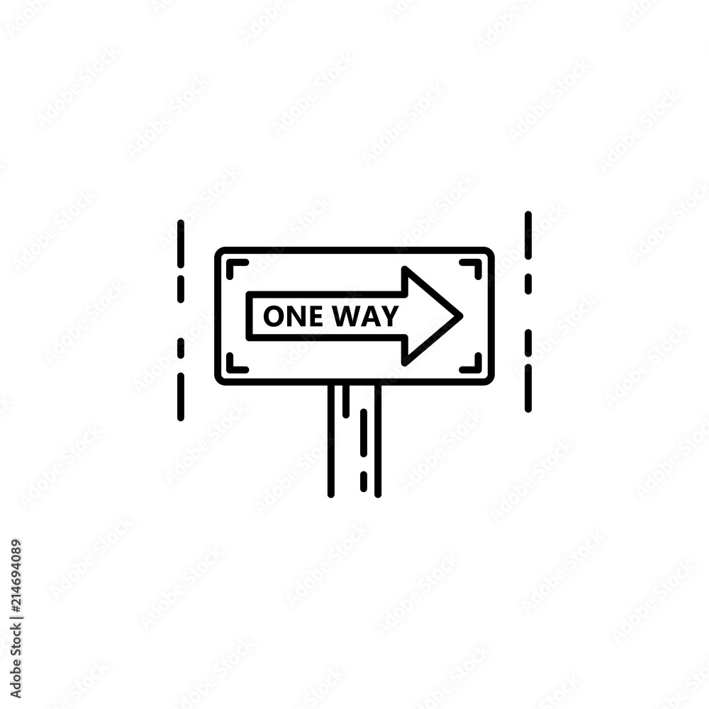 Poster road sign dusk style icon. element of travel icon for mobile concept and web apps. thin line road si