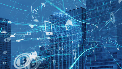 IoT (Internet of Things) concept.