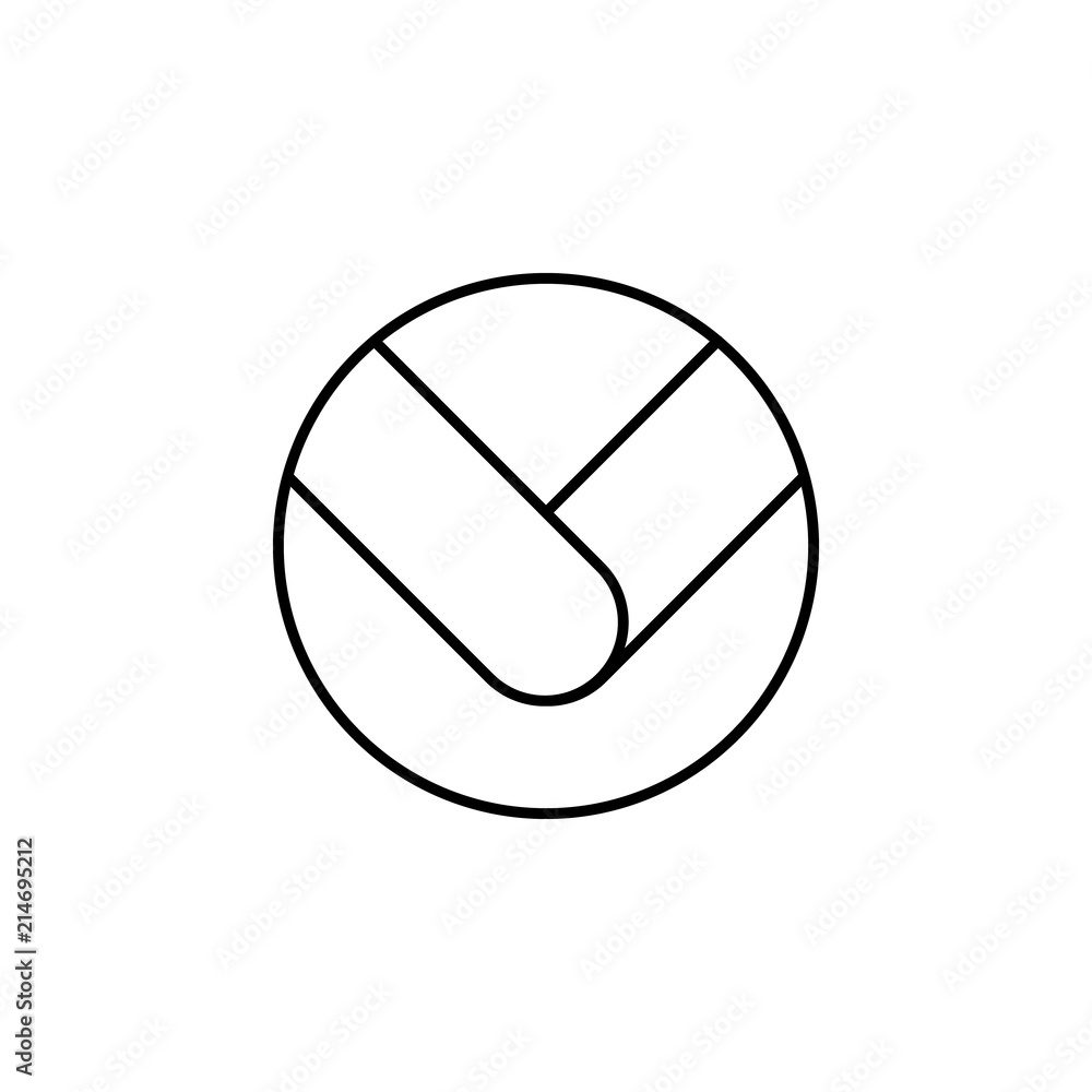 Poster mutual agreement icon. element of communication icon for mobile concept and web apps. thin line mutu