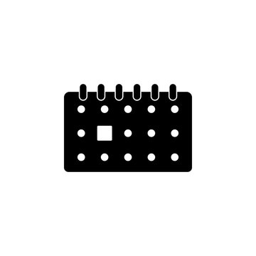recommend clip art: the calendar icon. Element of web icon for mobile concept and web apps. Glyph the calendar icon can be used for web and mobile