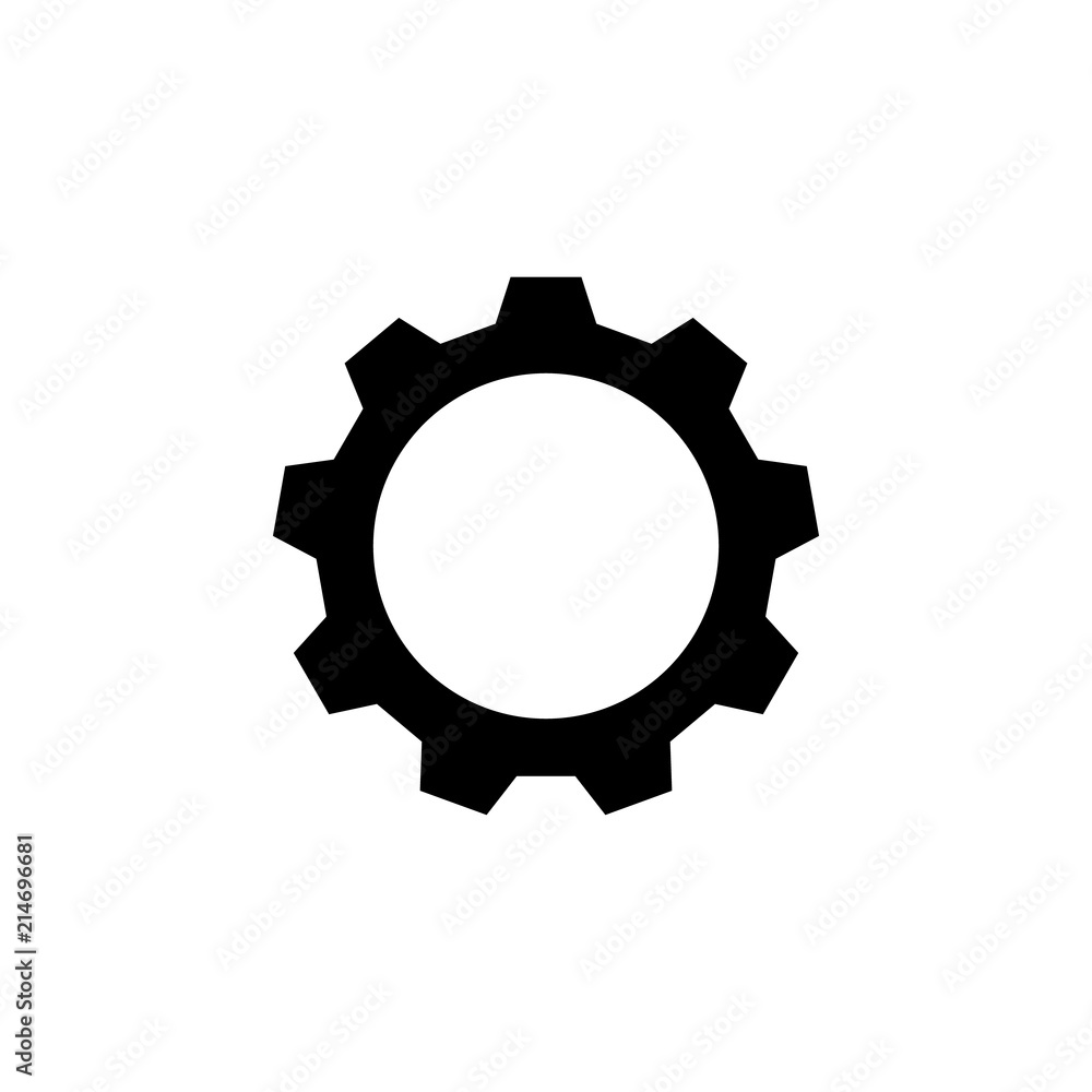 Poster gear icon. element of web icon for mobile concept and web apps. glyph gear icon can be used for web 