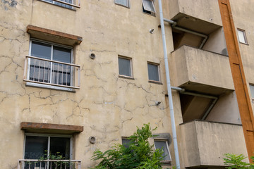 A fixed apartment complex for demolition / Matsubara apartment complex in Soka city, Saitama, Japan
