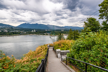 Storm Clouds over the Lions Gate Bridge