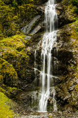 Fototapeta na wymiar Bridal falls in Valdez, Alaska, US