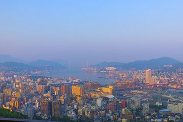 長崎の夕焼け