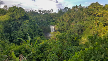 Fototapeta na wymiar Bali waterfall