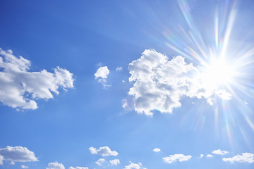 The sun on the hottest day in Japan