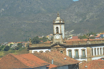 Fototapeta na wymiar Igrejas de Ouro Preto - MG