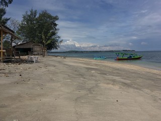 Fototapeta na wymiar Gili Island, Indonesia