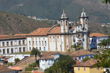Obraz premium Igrejas de Ouro Preto - MG