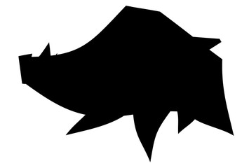 亥　動物　年賀状　アイコン