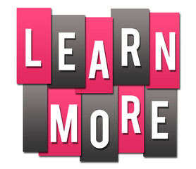 Learn More Pink Grey Stripes Group 