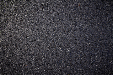 close up of asphalt road texture