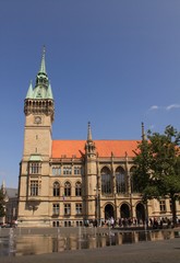 Fototapeta na wymiar Braunschweiger Rathaus von Süden
