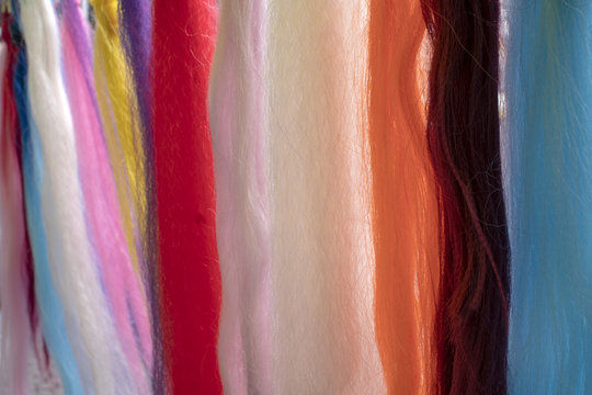 Haare gef&auml;rbt Haarfarben