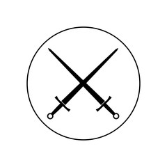 Sword icon, logo