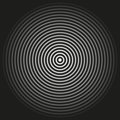 circles gradient composition