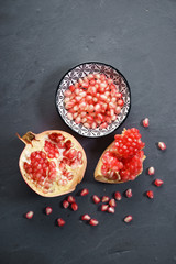 pomegranate seeds