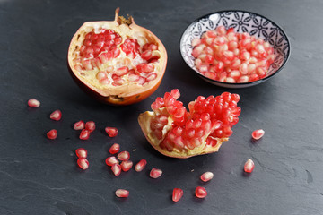 pomegranate seeds