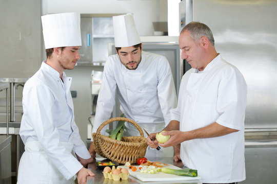 chefs at work