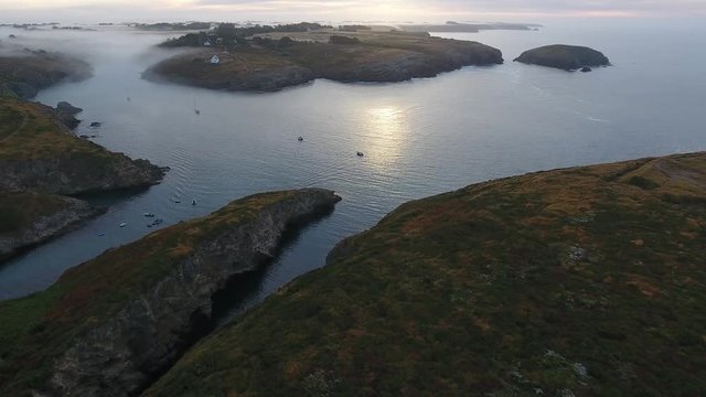 La Pointe de Bangor, vue par drone