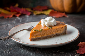 Slice of Pumpkin Pie