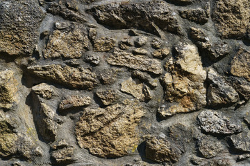 A piece of the wall in the portuguese town