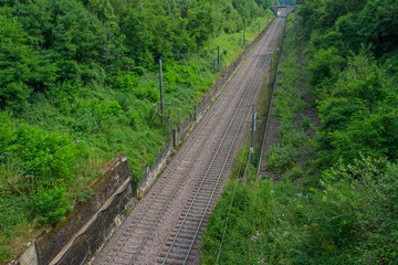Railroad track
