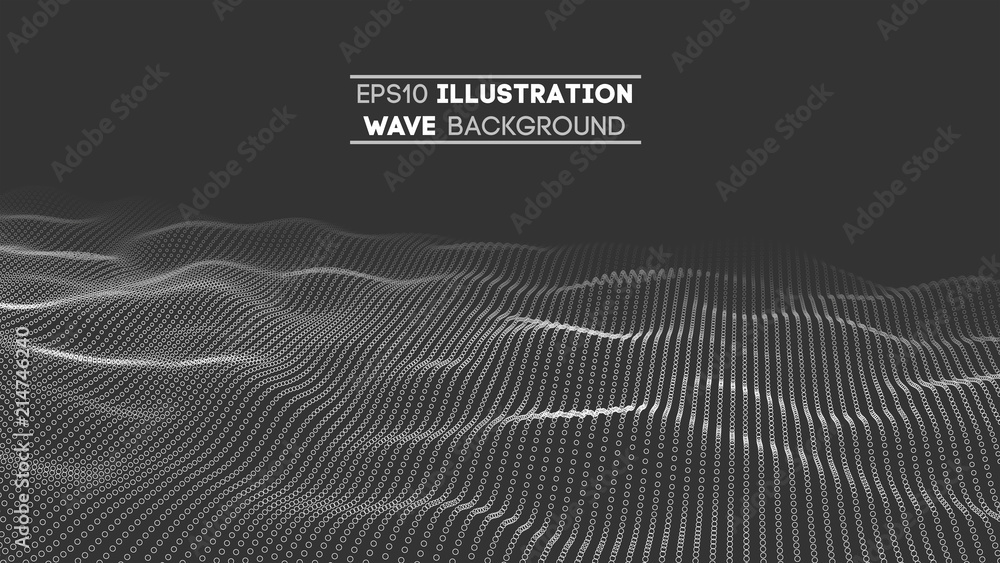 Poster data technology abstract futuristic illustration . low poly shape with connecting dots and lines on 