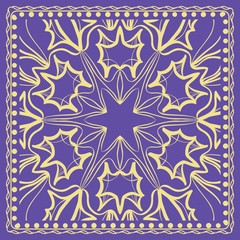 Floral pattern. vector illustration. hand drawn henna india tribal paisley background