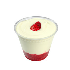 Joghurt mit Erdbeere