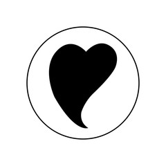 Heart icon, logo