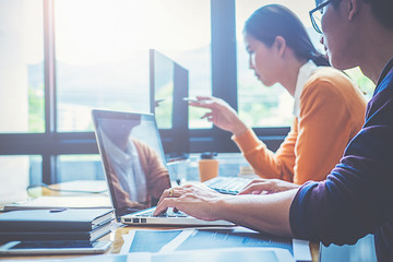 Programmer working in a software development and coding technologies. Website design.Technology concept.